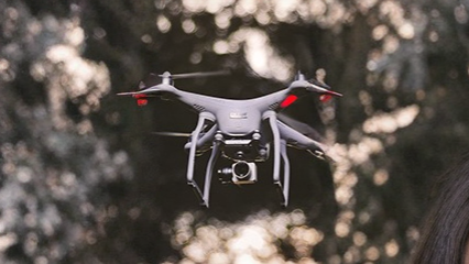 Lecture on robots, drones and security