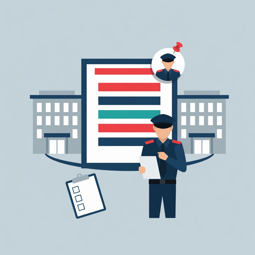 Buyer and supplier linked to a job roster